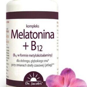 Dr Jacobs Melatonina + Witamina B12 60 tabl