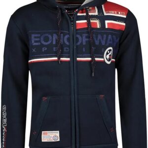 Geographical Norway Bluza "Flipper" w kolorze granatowym