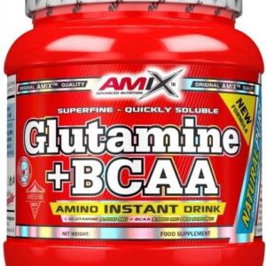 L-GLUTAMINE + BCAA - 500G [AMIX]