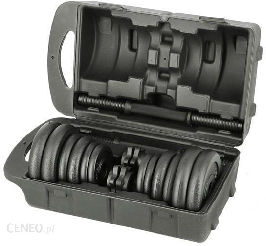 i-one-fitness-sztangielki-w-walizce-sto20-black-2x10kg-fitness-czarny