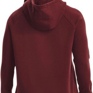 Under Armour Damska Bluza Rival Fleece Logo Hoodie 1356318690 Czerwony