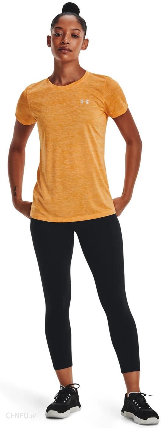 Under Armour Damska Koszulka Z Krótkim Rękawem Tech Ssc Twist 1277206782 Żółty