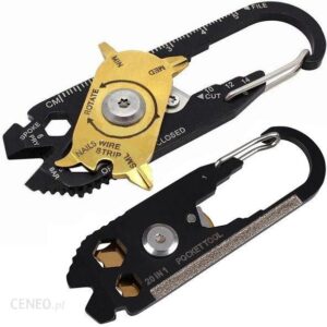 Verk Group Narzędzie Wielofunkcyjne 20W1 Brelok Karabińczyk Multitool