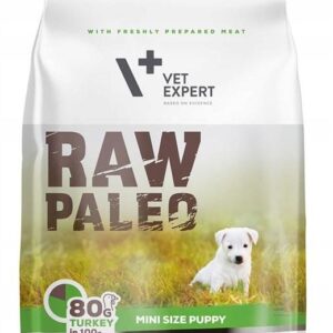 Vet Expert Raw Paleo Puppy Mini Indyk 2,5kg